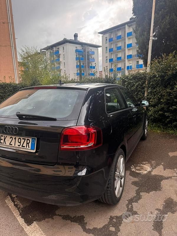 Usata Audi A3 Ambition 125 CV (91 kW) 2011 Nero Utilitaria