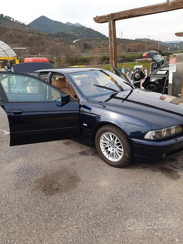 Usata BMW 525 2001 Blu Berlina