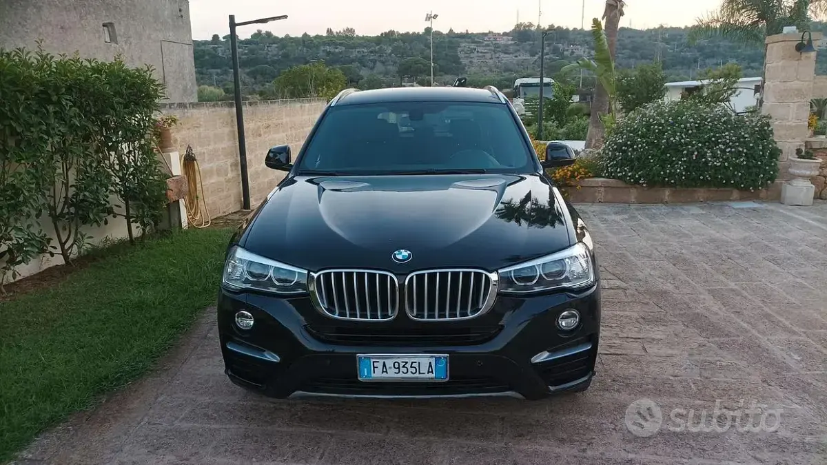 Usata BMW X3 190 CV (139 kW) 2015 Nero SUV
