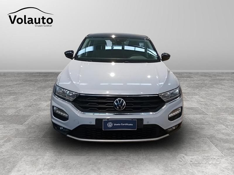 Usata VW T-Roc Style 110 CV (80 kW) 2020 Bianco SUV