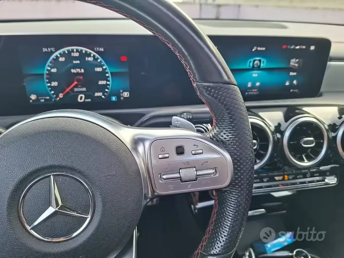 Usata Mercedes CLA200 AMG 136 CV (100 kW) 2019 Bianco Station wagon