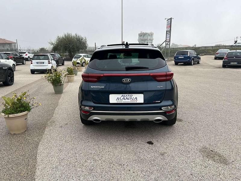 Usata Kia Sportage GT-Line 185 CV (136 kW) 2019 Blu/azzurro SUV