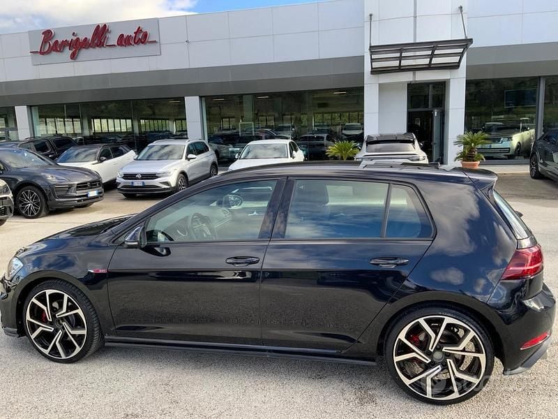 Usata VW Golf VII GTI 245 CV (180 kW) 2018 Nero Berlina