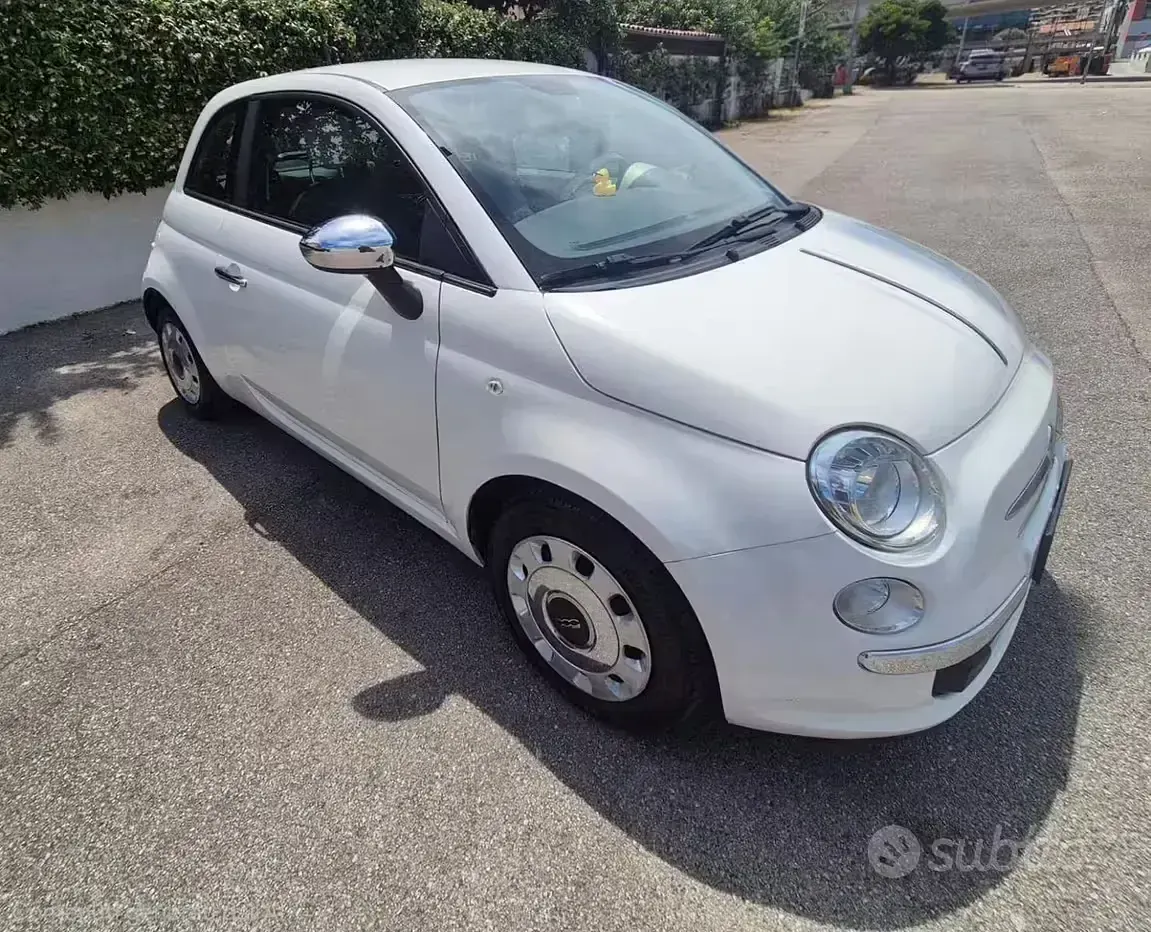 Usata Fiat 500 69 CV (50 kW) 2015 Bianco Berlina