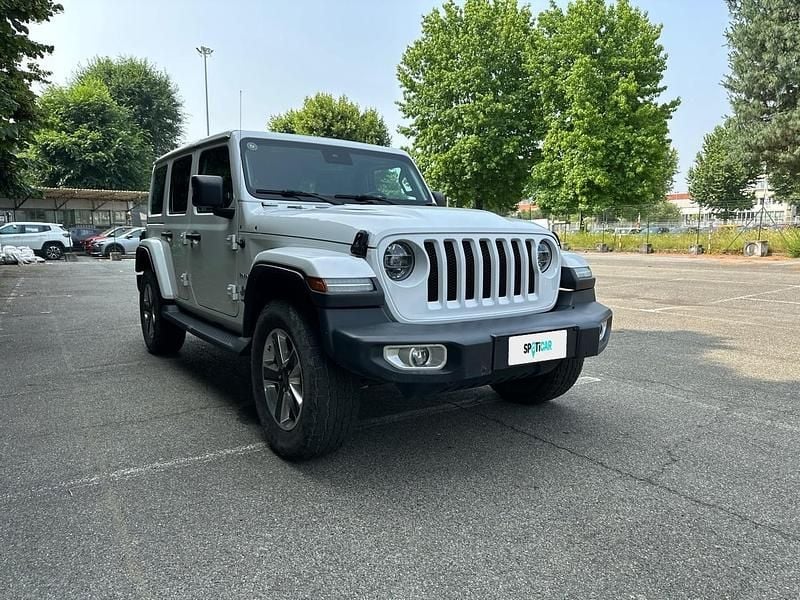 Usata Jeep Wrangler Sahara 200 CV (147 kW) 2021 Bianco SUV