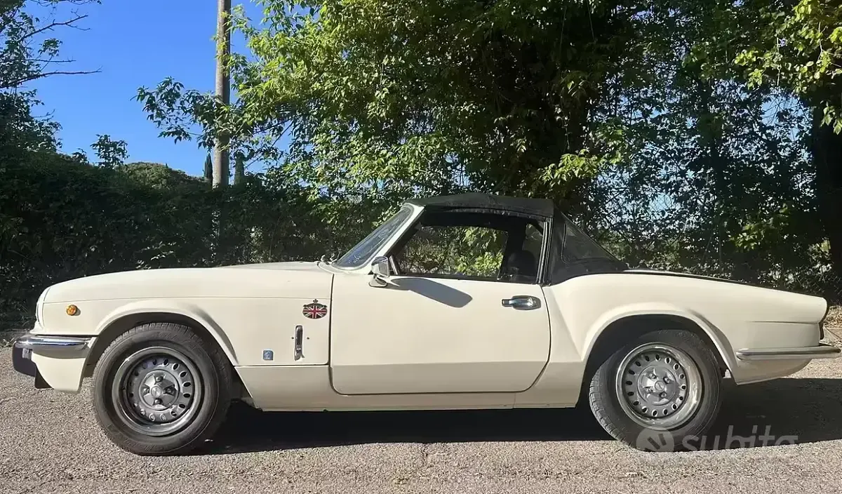 Usata Triumph Spitfire 1970 Bianco Cabrio