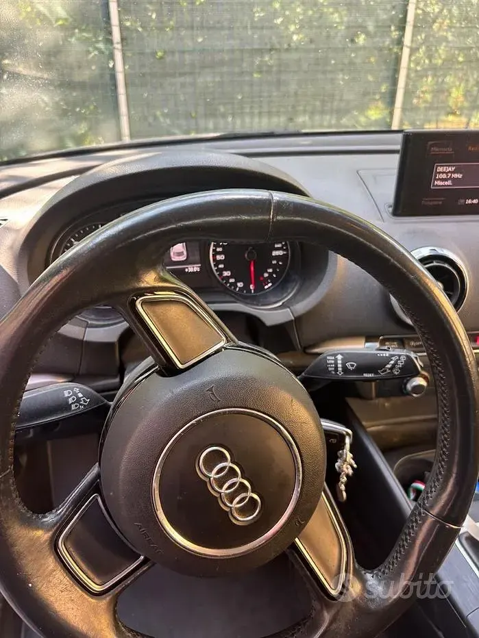 Usata Audi A3 Sport 102 CV (75 kW) 2013 Nero Berlina