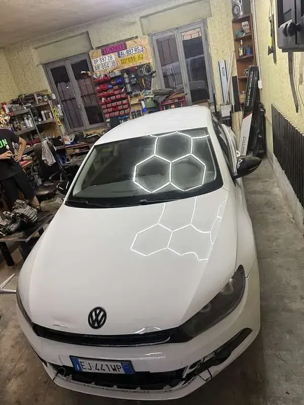 Usata VW Scirocco 122 CV (89 kW) 2011 Bianco Coupé