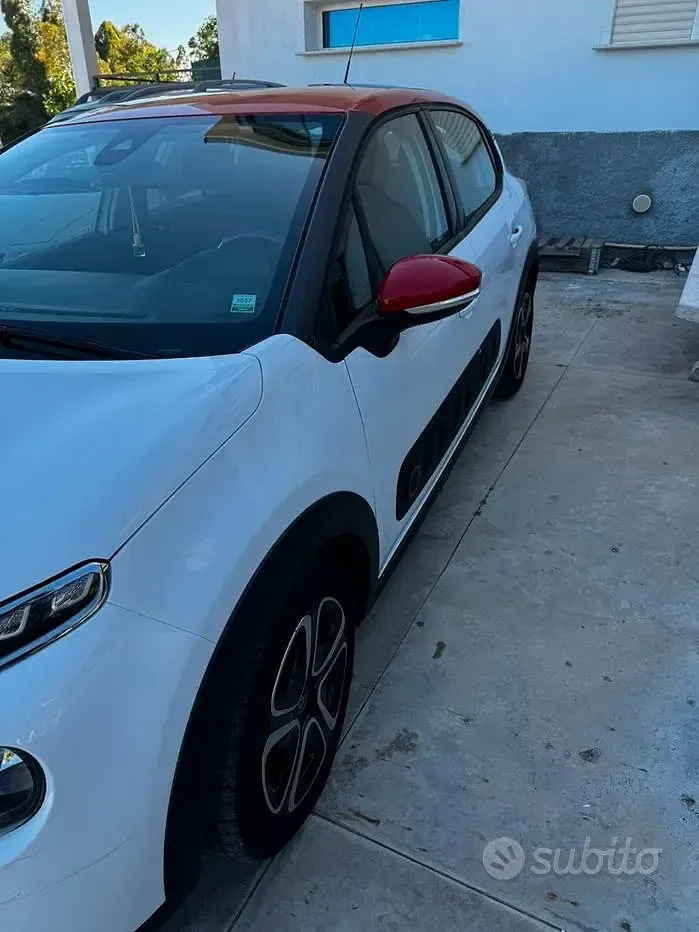 Usata Citroën C3 75 CV (55 kW) 2017 Bianco Berlina