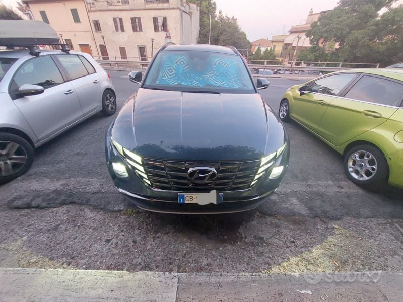Usata Hyundai Tucson 150 CV (110 kW) 2021 Blu/azzurro SUV