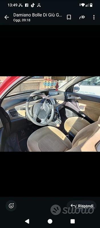 Usata Lancia Ypsilon 60 CV (44 kW) 2004 Rosso Utilitaria