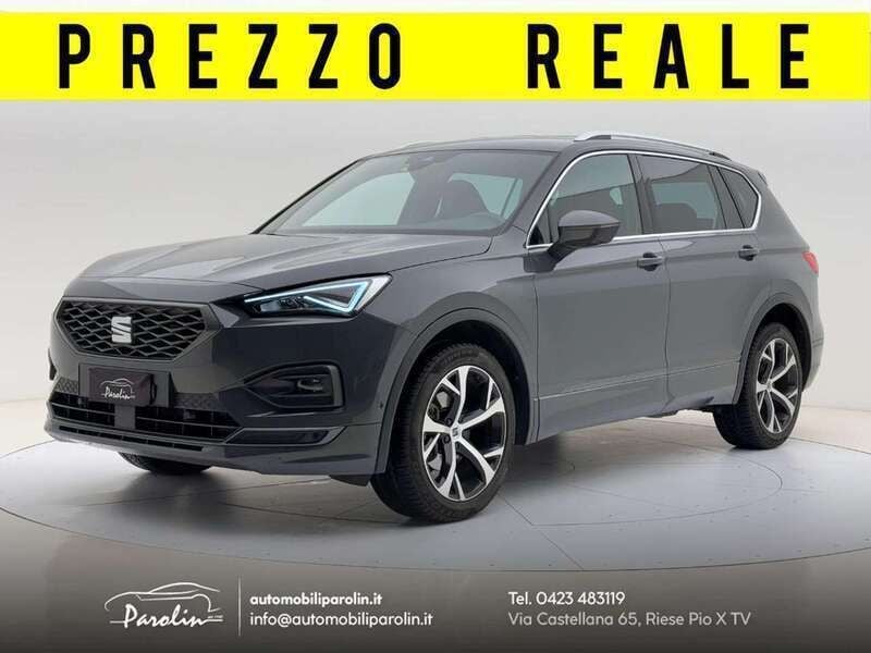 Usata Seat Tarraco FR 150 CV (110 kW) 2022 Grigio scuro / metallizzato SUV