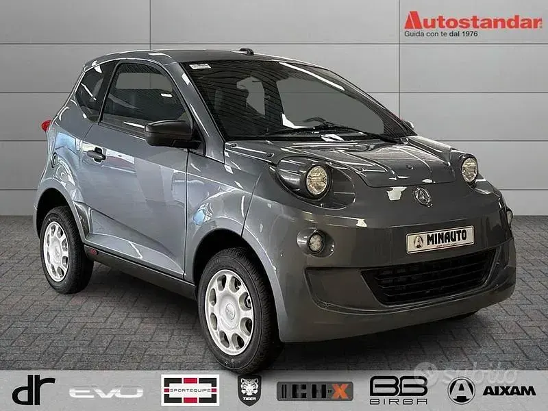 Nuova Aixam Minauto 2026 Grigio Utilitaria
