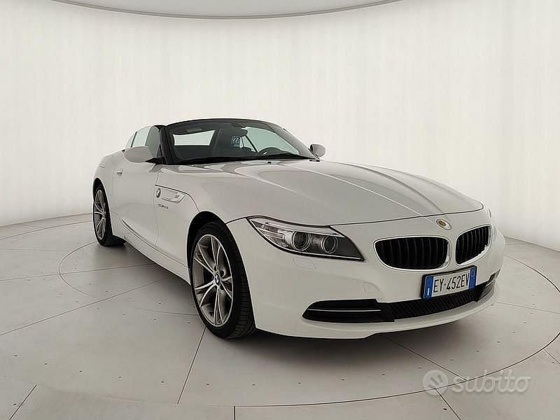 Usata BMW Z4 Efficient Dynamics 184 CV (135 kW) 2014 Bianco Cabrio