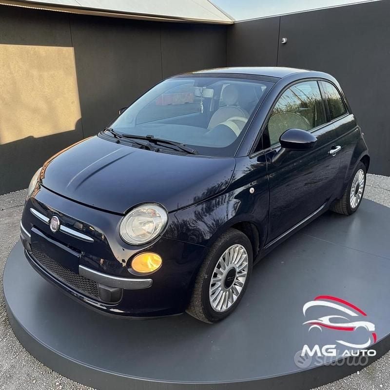 Usata Fiat 500 69 CV (50 kW) 2010 Blu Berlina