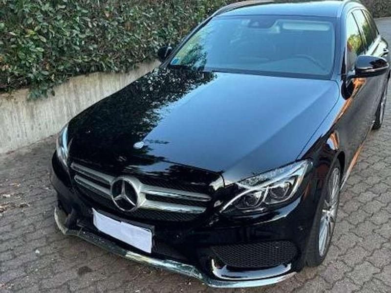 Usata Mercedes C220 Premium Plus 170 CV (125 kW) 2016 Nero Station wagon