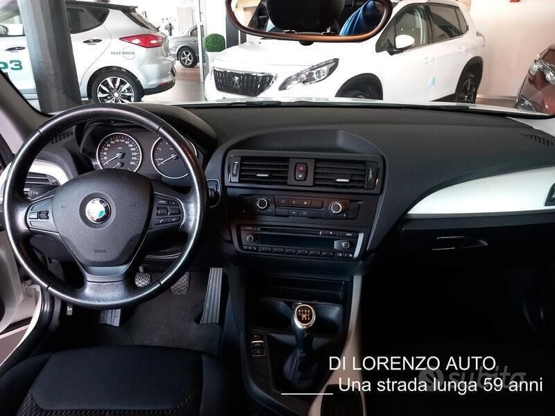 Usata BMW 114 M Sport 95 CV (69 kW) 2013 Bianco Utilitaria