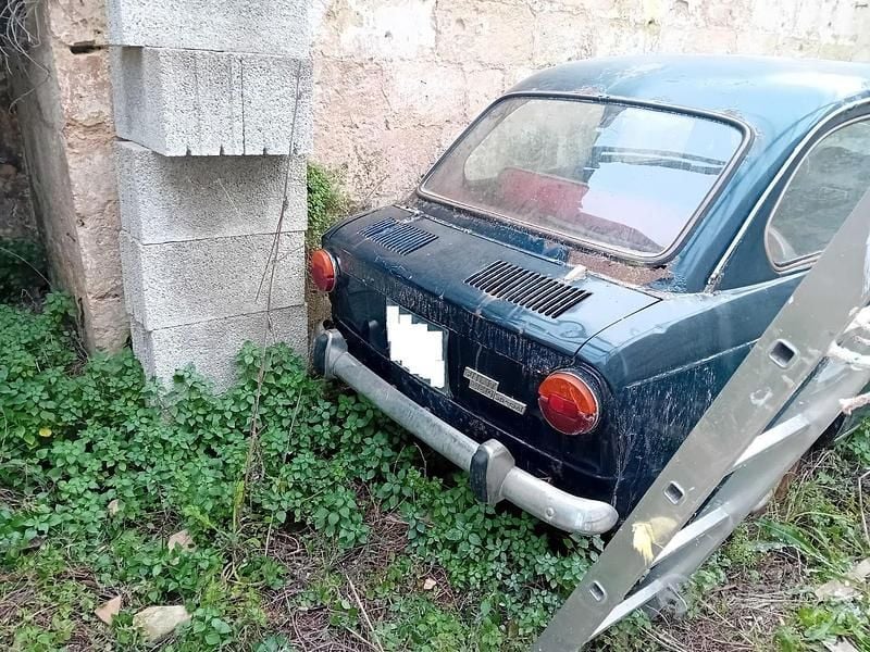 Usata Fiat 850 1960 Blu Utilitaria