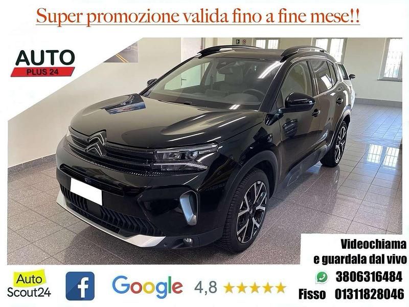 Nero perla Usata 2023 Citroën C5 Aircross PureTech SUV | 18.900 € (Ottimo prezzo) - Immagine 1/4