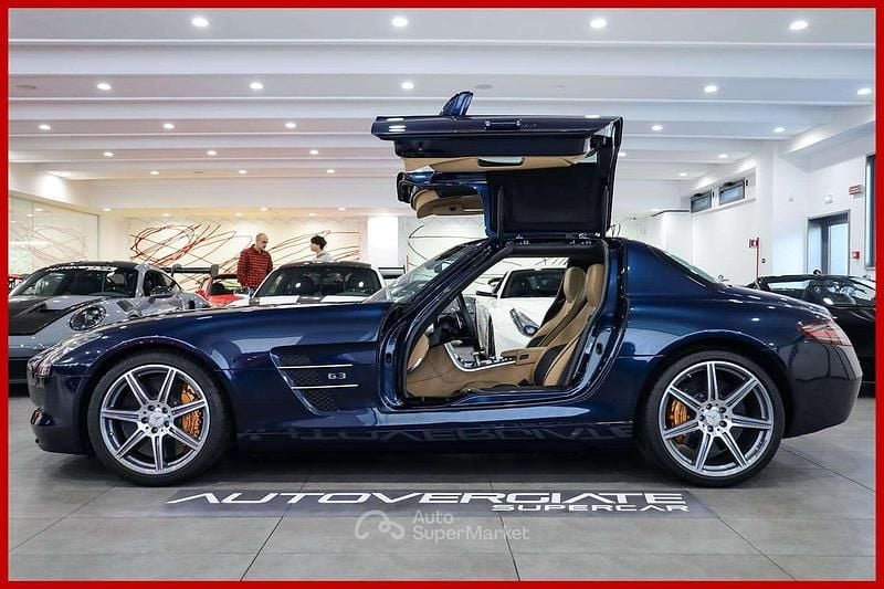 Usata Mercedes SLS AMG AMG 571 CV (419 kW) 2010 Blu Coupé