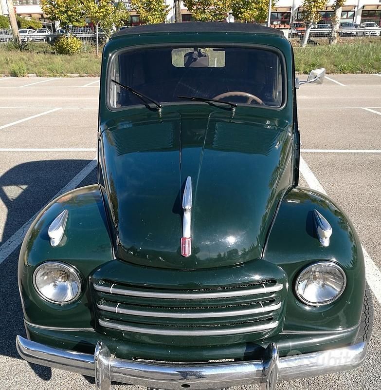 Usata Fiat Topolino 1950 Verde Utilitaria
