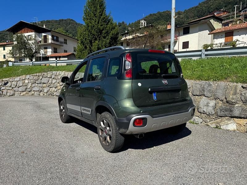 Usata Fiat Panda Cross Cross 86 CV (63 kW) 2019 Verde Utilitaria