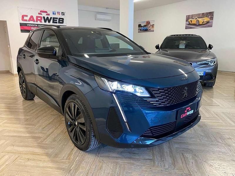Usata Peugeot 3008 GT 131 CV (96 kW) 2022 Blu/azzurro Berlina