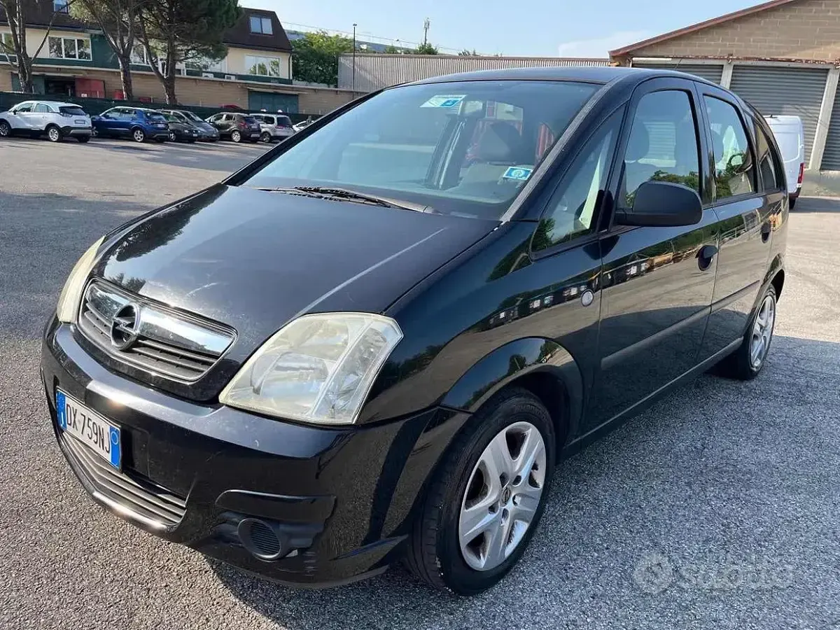 Usata Opel Meriva Club 90 CV (66 kW) 2009 Nero Monovolume