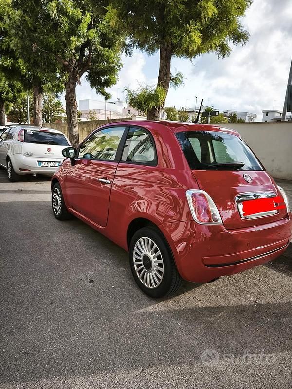 Usata Fiat 500 2015 Rosso Utilitaria