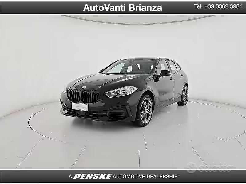 Usata BMW 116 Advantage 109 CV (80 kW) 2021 Nero Utilitaria