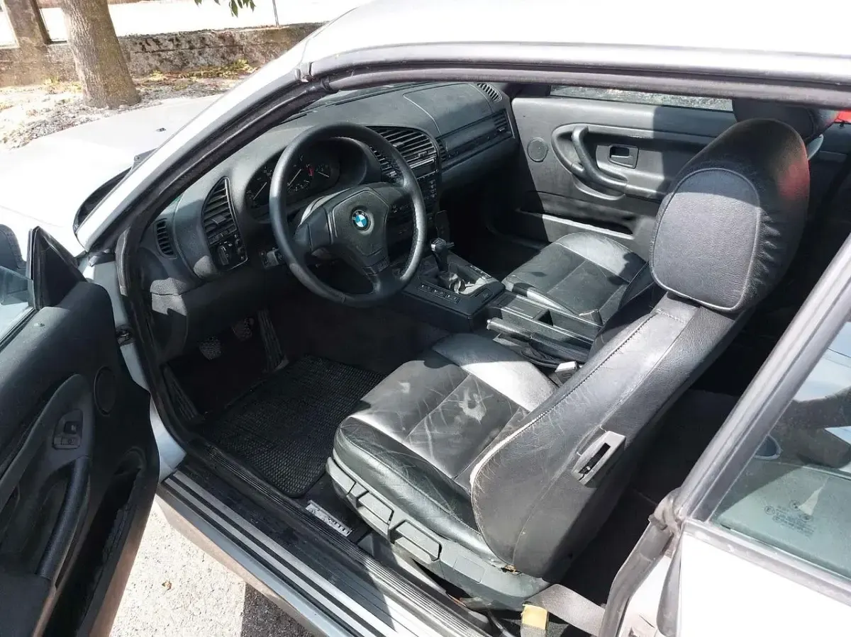 Usata BMW 320 Cabriolet Efficient Dynamics 150 CV (110 kW) 1995 Argento Cabrio