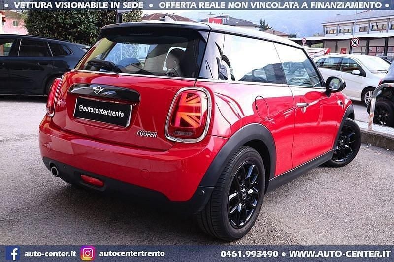 Usata Mini Cooper 136 CV (100 kW) 2019 Rosso Utilitaria