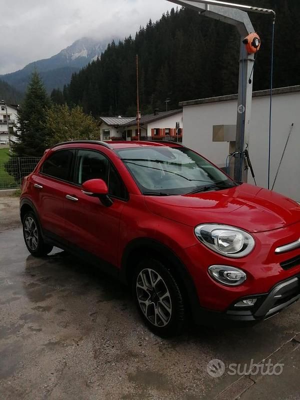 Rosso Usata 2016 Fiat 500X SUV | 12.500 € (Buon prezzo) - Immagine 1/4