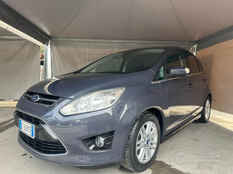 Blu Usata 2013 Ford C-MAX Titanium Monovolume | 7999 € (Molto cara) - Immagine 1/4