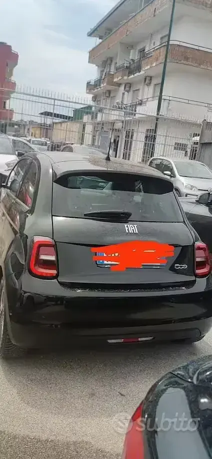 Usata Fiat 500e Icon 42 kW (58 CV) 2021 Nero Berlina