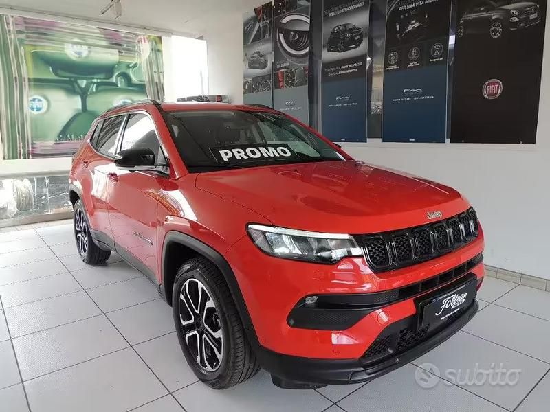 Usata Jeep Compass Limited 150 CV (110 kW) 2022 Rosso SUV
