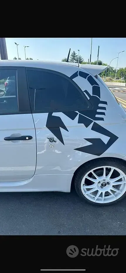 Usata Abarth 595 145 CV (106 kW) 2018 Grigio Berlina