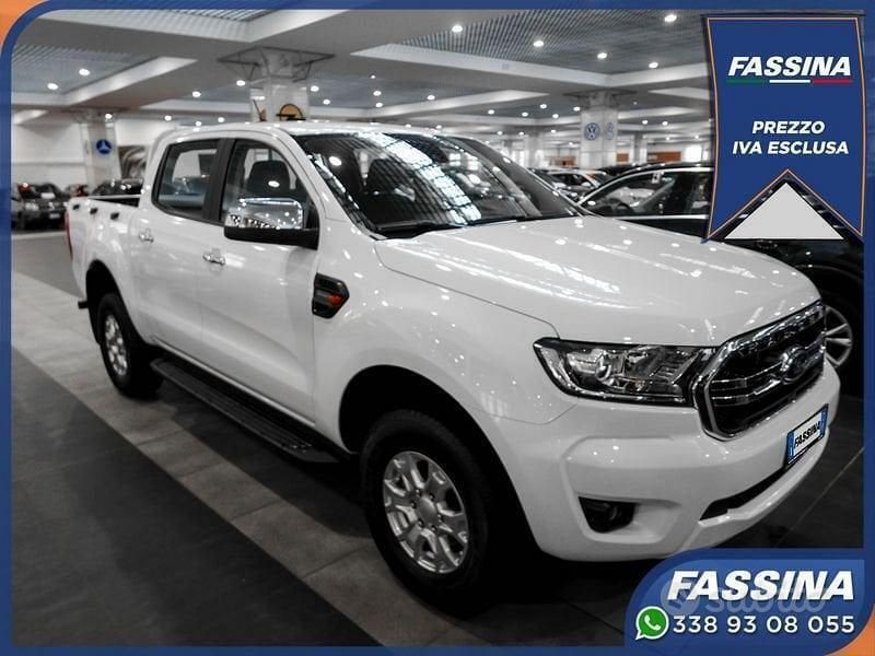 Bianco Usata 2022 Ford Ranger XLT Pick-up | 24.400 € (Super prezzo) - Immagine 1/4