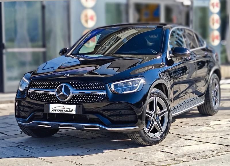 Usata Mercedes GLC300 Premium 245 CV (180 kW) 2021 Nero Coupé
