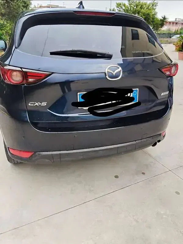 Usata Mazda CX-5 Evolve 150 CV (110 kW) 2019 Blu/azzurro SUV