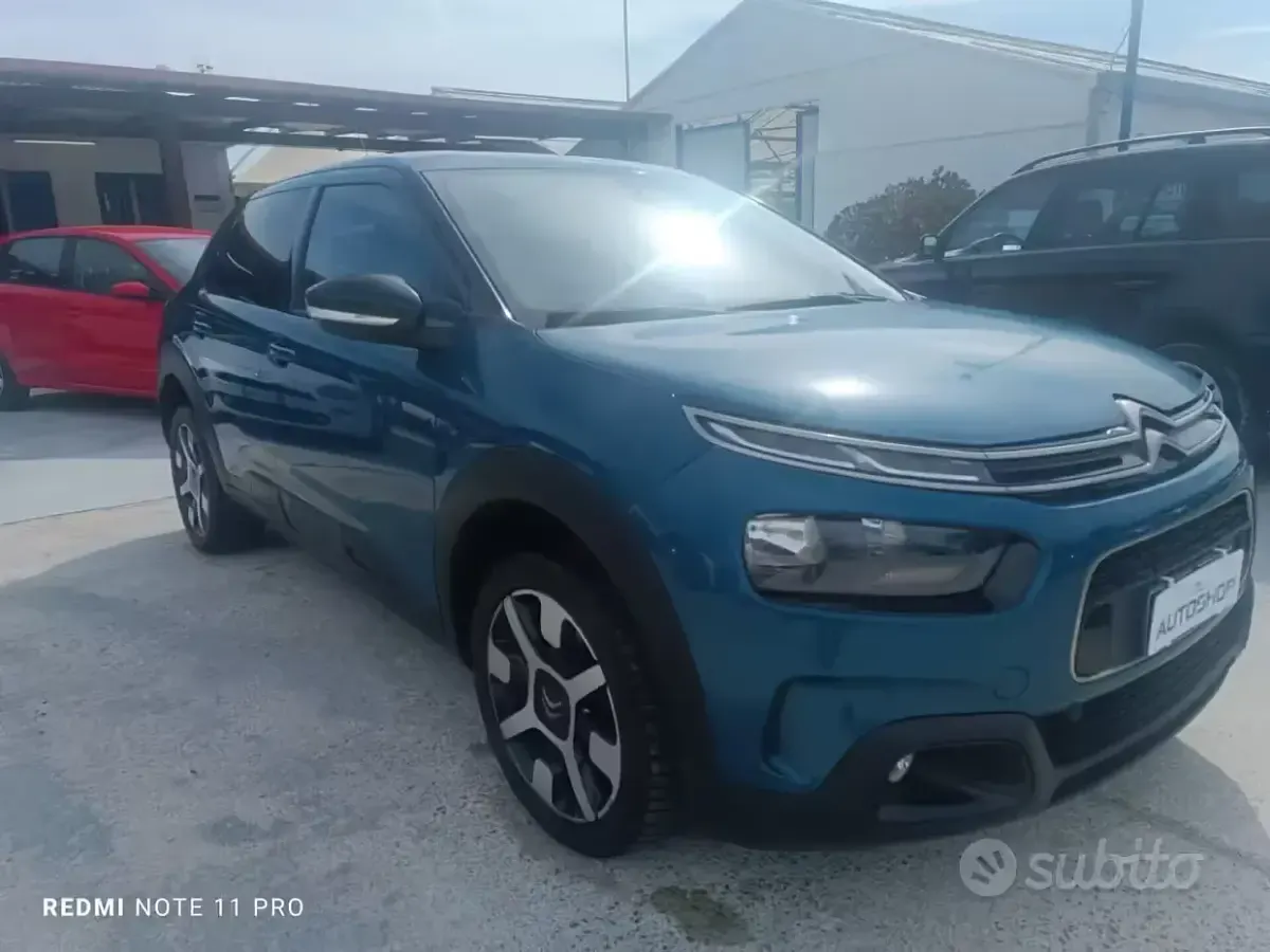 Usata Citroën C4 Shine 99 CV (72 kW) 2018 Blu Berlina