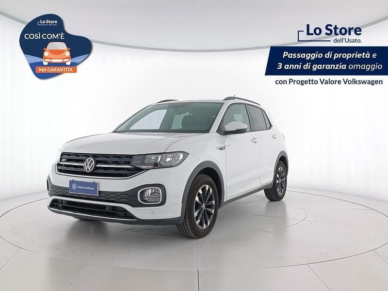 Usata VW T-Cross Sportline 95 CV (69 kW) 2023 Pure white SUV