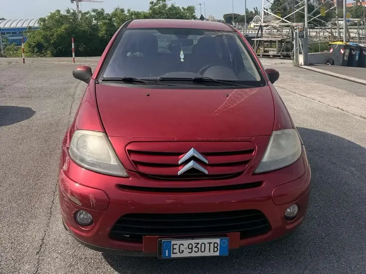 Usata Citroën C3 Elegance 68 CV (50 kW) 2006 Rosso Berlina