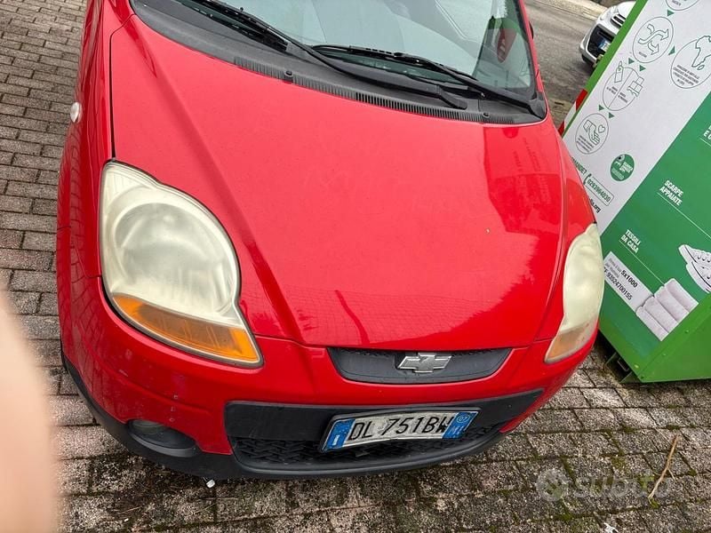 Usata Chevrolet Matiz 52 CV (38 kW) 2007 Rosso Utilitaria