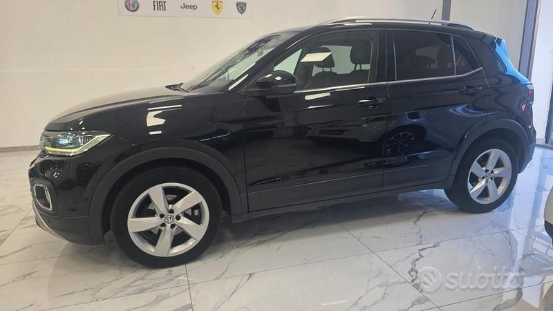 Usata VW T-Cross Advance 115 CV (84 kW) 2019 Nero SUV