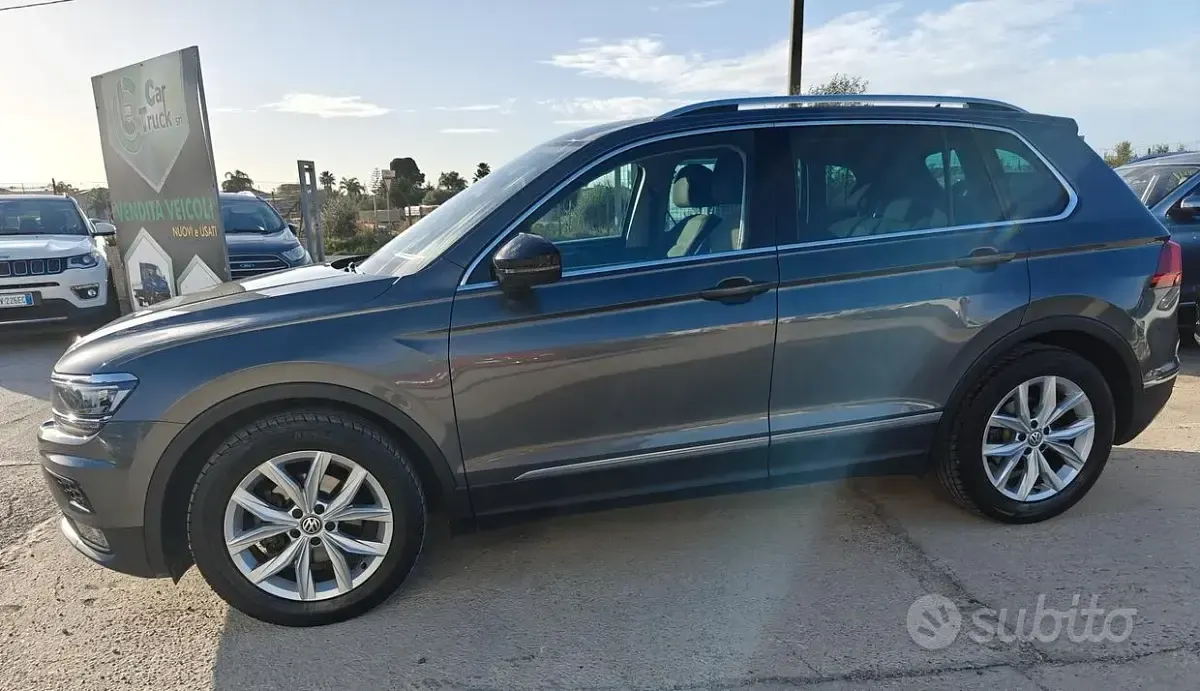 Usata VW Tiguan 150 CV (110 kW) 2017 Grigio SUV