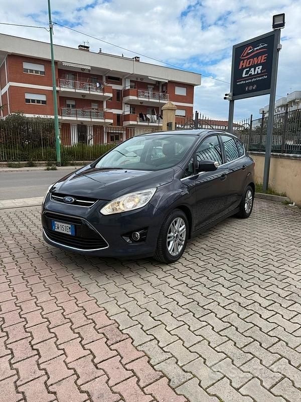 Usata Ford C-MAX Titanium 115 CV (84 kW) 2014 Blu Monovolume