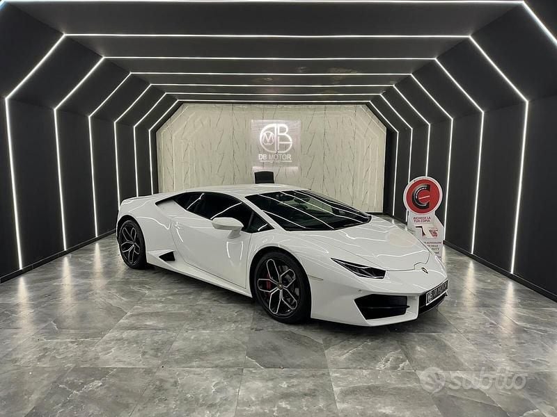 Usata Lamborghini Huracán 580 CV (426 kW) 2017 Bianco Coupé