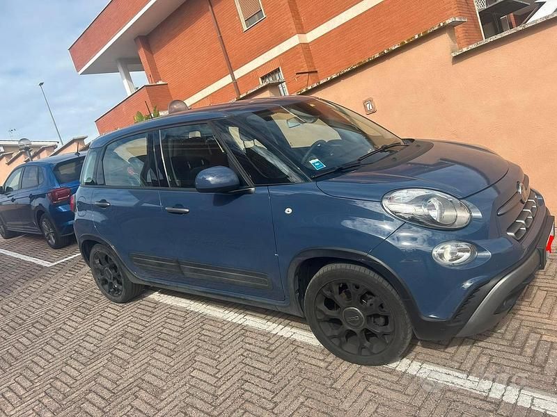 Usata Fiat 500L Cross 95 CV (69 kW) 2021 Blu Monovolume
