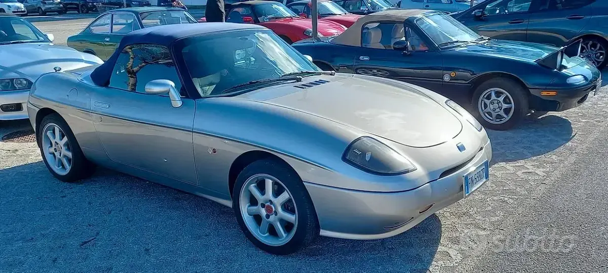 Usata Fiat Barchetta 130 CV (95 kW) 1998 Grigio Cabrio